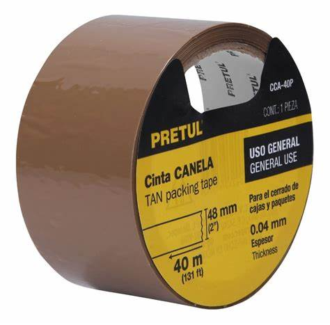 CINTA CANELA 40M PRETUL